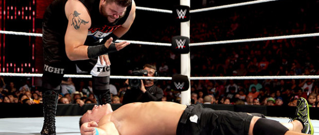 Kevin Owens beats John Cena
