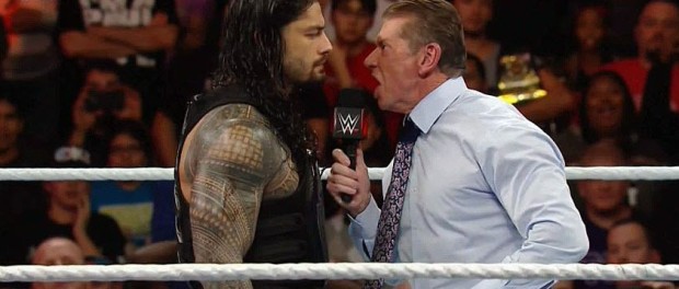 Vince McMahon Roman Reigns